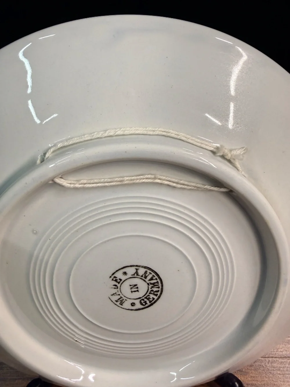 Decorative Wall Plate with Windmill